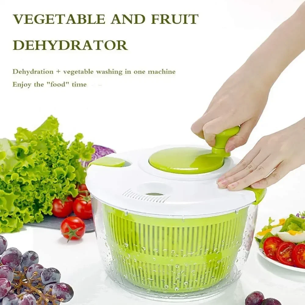 Health Wellness Lifestyle - Salad Spinner Dryer Vegetable Fruit Food