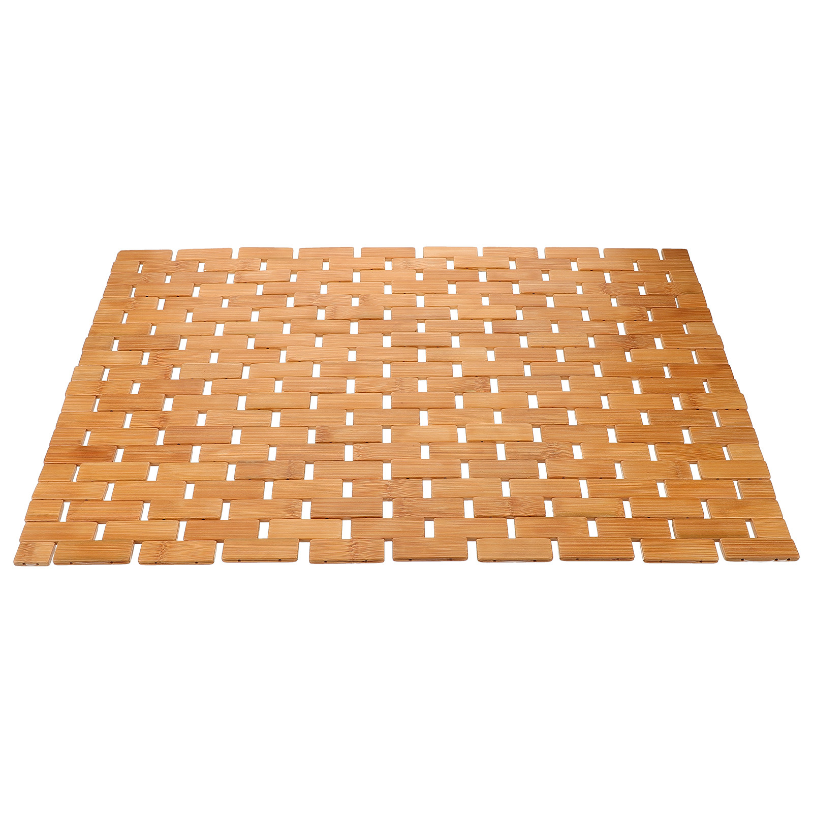 Bamboo Bath Mat - Bamboo Shower Mat Non Slip Bath